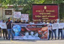 Jaffna Journalists Protest, Boycott Deputy Minister’s Event Seeking Justice for Attacks on Media
